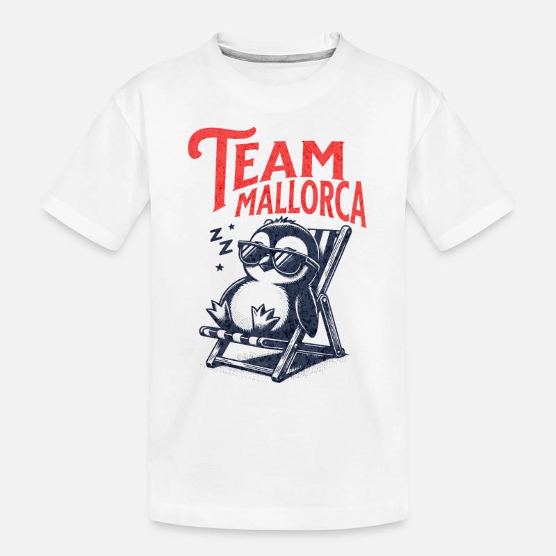 Mallorca Team Mallorca - T-shirt bio Premium Enfant - blanc