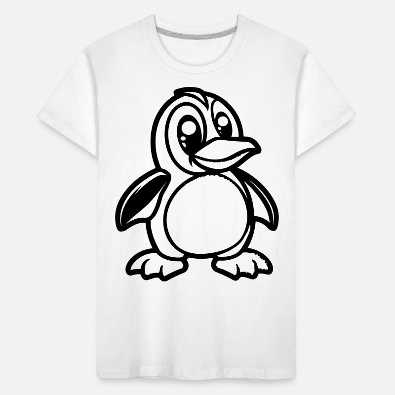 pinguin comic Kinder Premium Bio T-Shirt