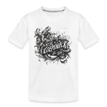 Berlin Köpenick Souvenir Cöpenick Feuilles Baroque - T-shirt bio Premium Enfant - blanc - Devant