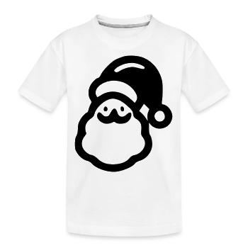 Santa Claus - Kids' Premium Organic T-Shirt - white - Front