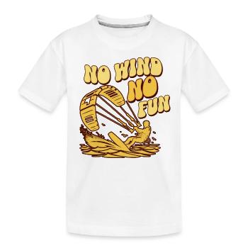Kitesurf Kitesurfer Kiteboard - T-shirt bio Premium Enfant - blanc - Devant