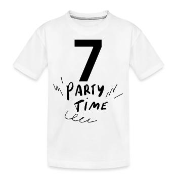 7 - Kids' Premium Organic T-Shirt - white - Front