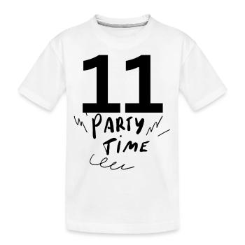 11 - T-shirt bio Premium Enfant - blanc - Devant