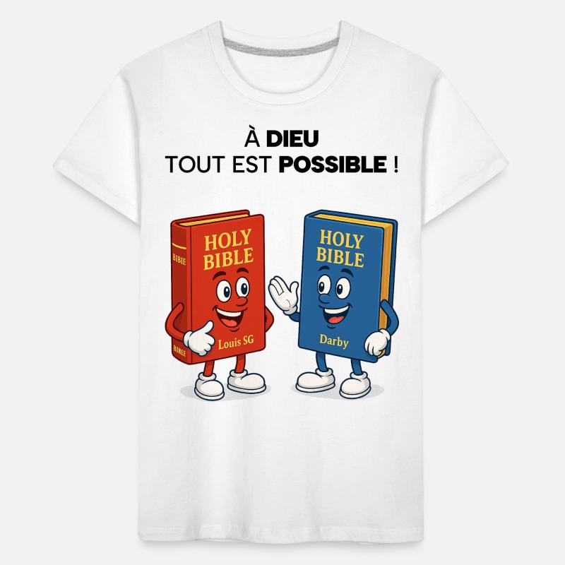 Bible T-Shirt T-shirt bio Premium Enfant