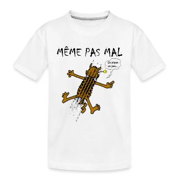 Les neuf vies du chat - T-shirt bio Premium Enfant - blanc - Devant