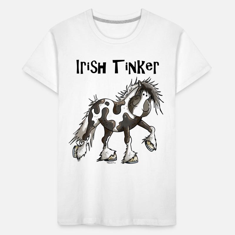 Tracy der Irish Tinker Kinder Premium Bio T-Shirt