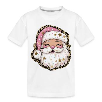 Santa Claus - Kinder Premium Bio T-Shirt - Weiß - Vorne