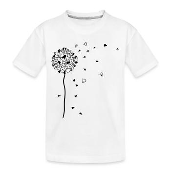 bella AMORElia - Das Original by heavenlygoods - Kinder Premium Bio T-Shirt - Weiß - Vorne