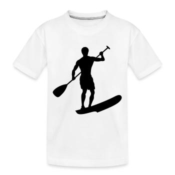 Stand Up Paddle (Stand Up Paddle) - T-shirt bio Premium Enfant - blanc - Devant