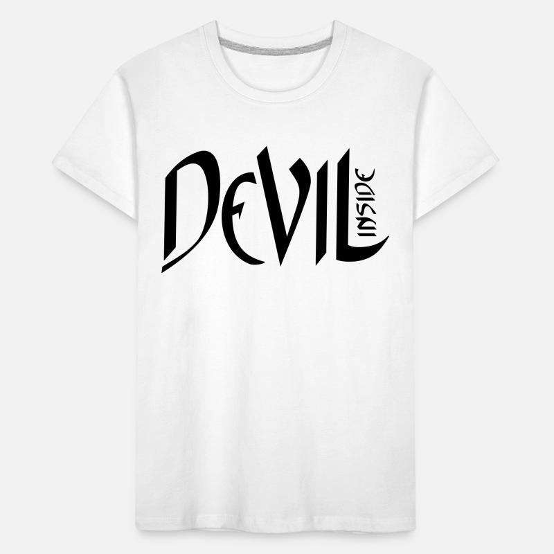 Devil Teufel inside Horror Shirt Kinder Premium Bio T-Shirt