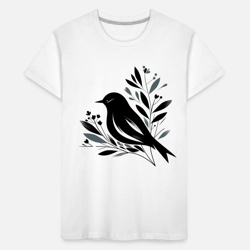 Amsel Kinder Premium Bio T-Shirt