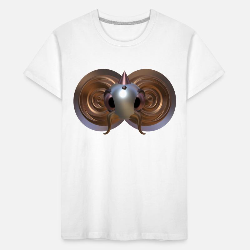 Alien Robot Kids' Premium Organic T-Shirt
