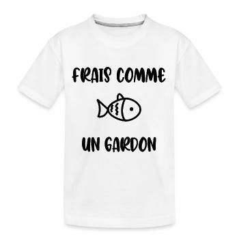 fresh as a roach - Kids' Premium Organic T-Shirt - white - Front
