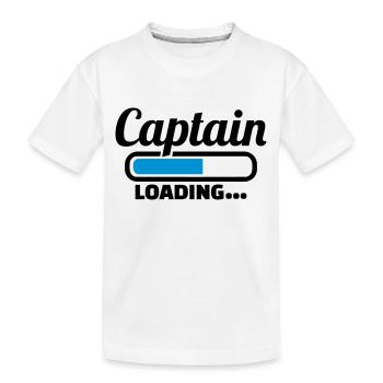 Capitaine - T-shirt bio Premium Enfant - blanc - Devant