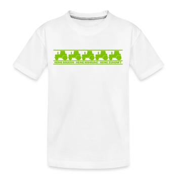 Protest - Keine Bauern Keine Nahrung Keine Zukunft - Kinder Premium Bio T-Shirt - Weiß - Vorne