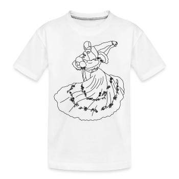 Danseurs - T-shirt bio Premium Enfant - blanc - Devant