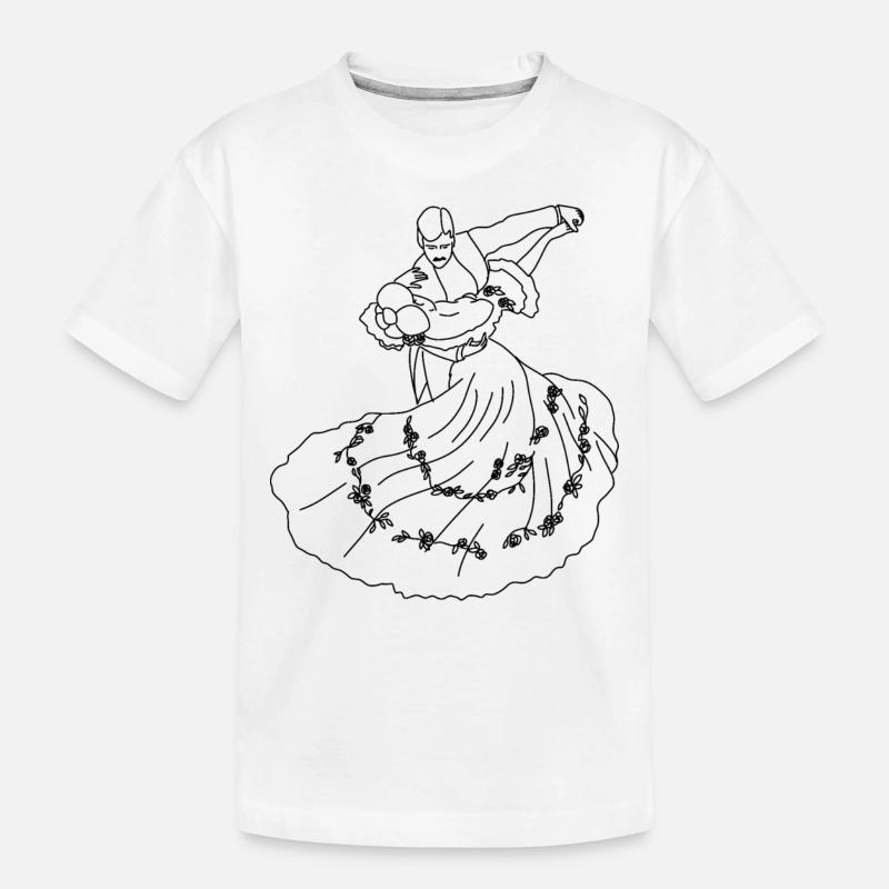 Danseurs - T-shirt bio Premium Enfant - blanc