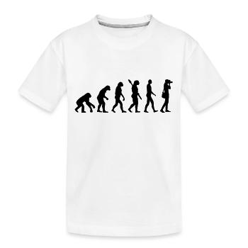 Fotograf - Kinder Premium Bio T-Shirt - Weiß - Vorne