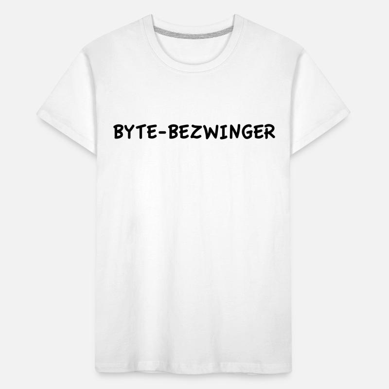 Conquérant d’octets T-shirt bio Premium Enfant