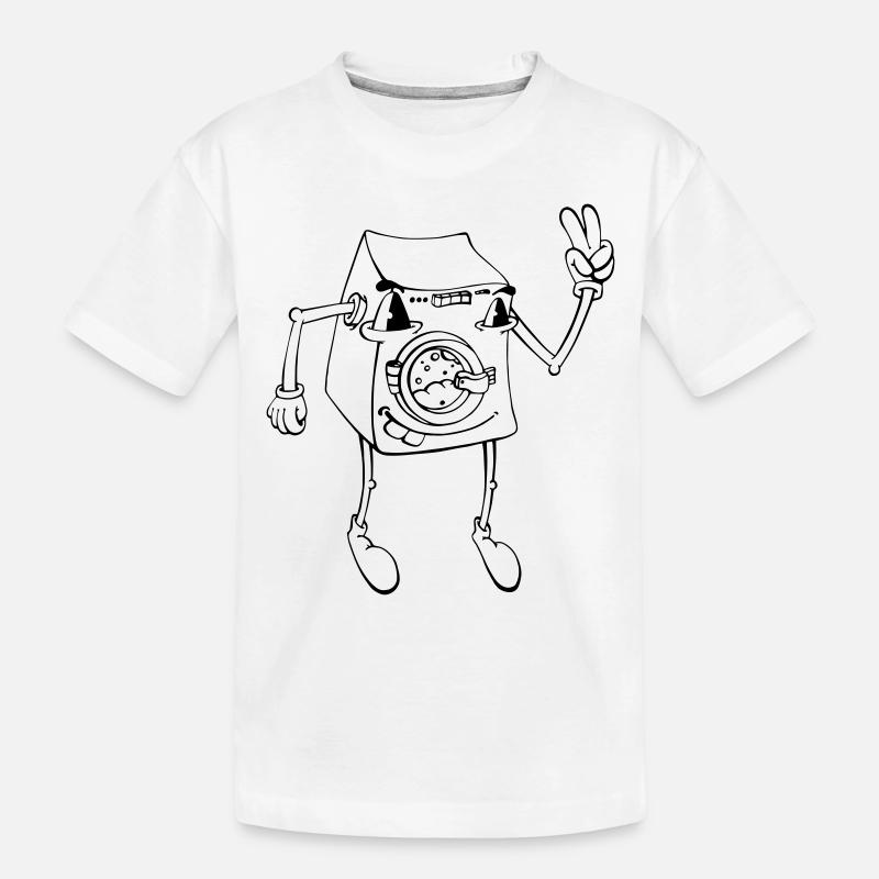 lave-linge - T-shirt bio Premium Enfant - blanc