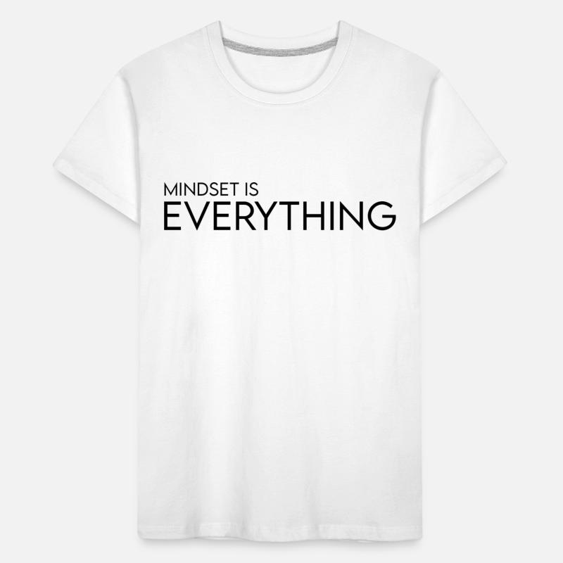 Mindset is Everything T-shirt bio Premium Enfant