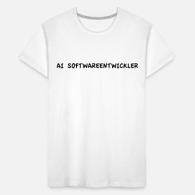 AI Software Developer Kids' Premium Organic T-Shirt