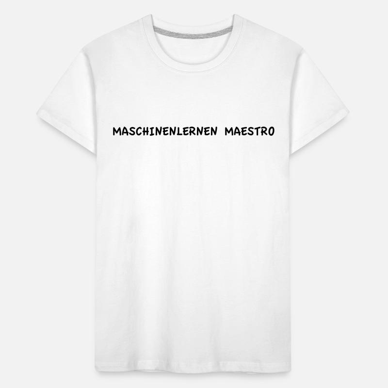 Machine Learning Maestro Kids' Premium Organic T-Shirt