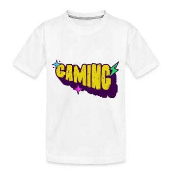 Jeux de joueurs - T-shirt bio Premium Enfant - blanc - Devant