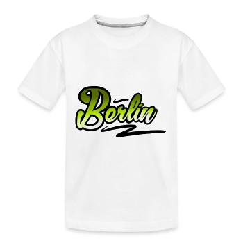 Berlin - Kids' Premium Organic T-Shirt - white - Front