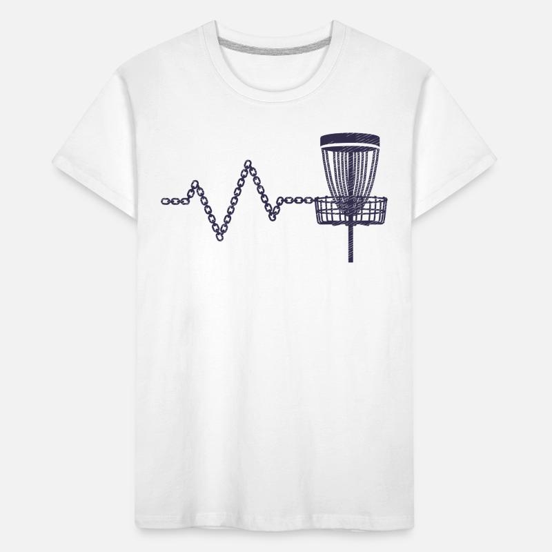 Disc Golf Player Discgolfer Graphic Discgolf T-shirt bio Premium Enfant
