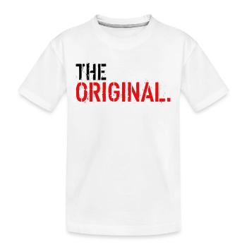 Das Original - Kinder Premium Bio T-Shirt - Weiß - Vorne