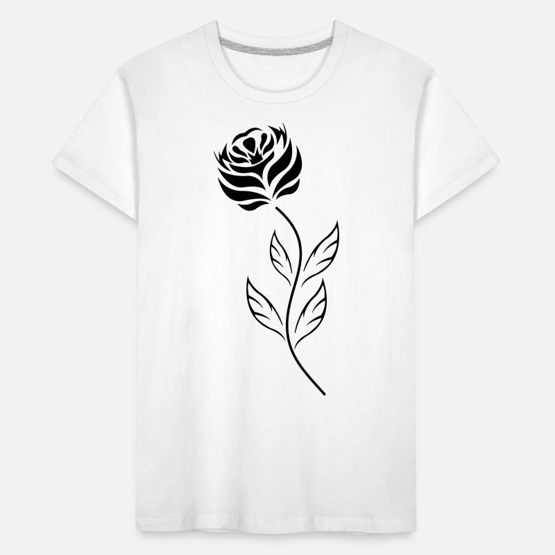 black_rose Kids' Premium Organic T-Shirt