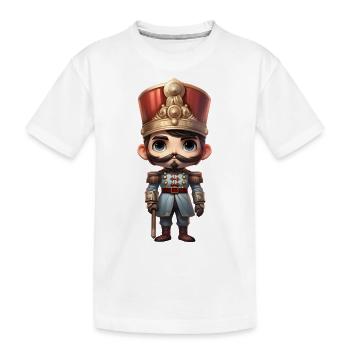 Casse-noix - T-shirt bio Premium Enfant - blanc - Devant