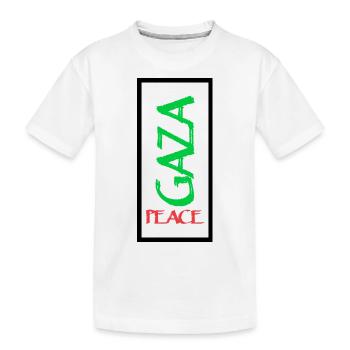 Israël Paix - T-shirt bio Premium Enfant - blanc - Devant