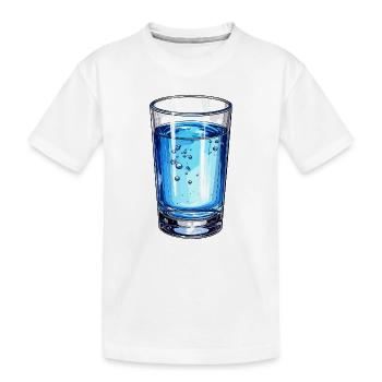 eau minérale - T-shirt bio Premium Enfant - blanc - Devant