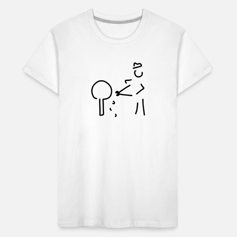 gärtner mit buchsbaum Kinder Premium Bio T-Shirt