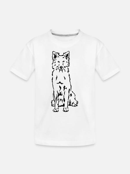 Berger Blanc Suisse Berger Blanc - T-shirt bio Premium Enfant - blanc