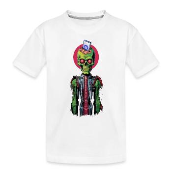 Tech Revolution - Kids' Premium Organic T-Shirt - white - Front