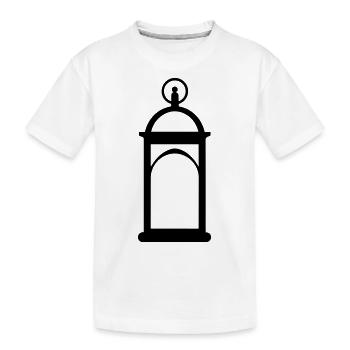 lanterne - T-shirt bio Premium Enfant - blanc - Devant