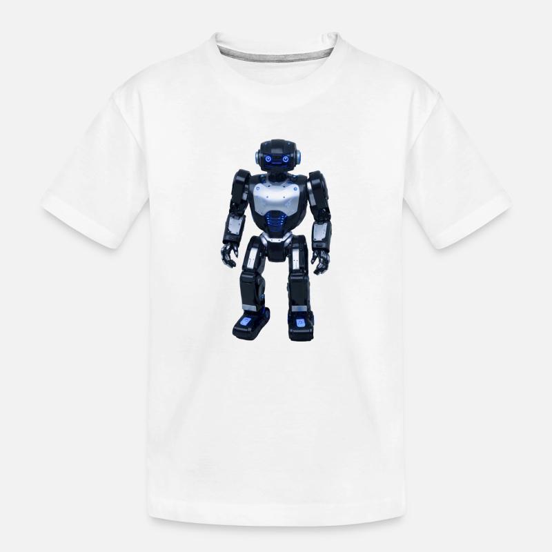 Robot - T-shirt bio Premium Enfant - blanc