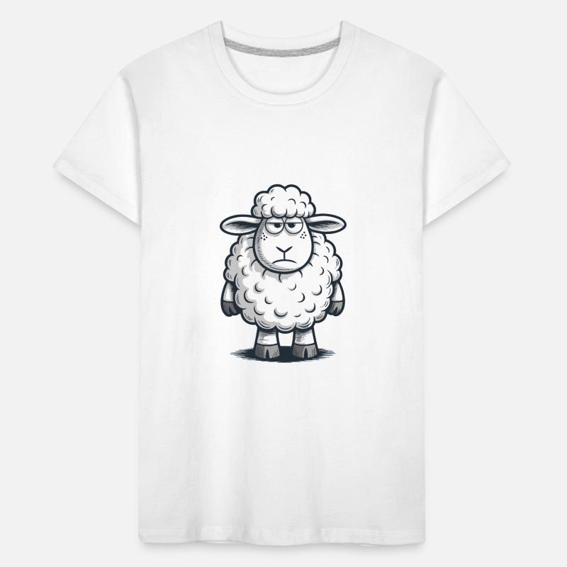 Lower Austria – Grumpy Sheep Humor Design Kids' Premium Organic T-Shirt