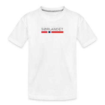 Südnorwegen - Kinder Premium Bio T-Shirt - Weiß - Vorne