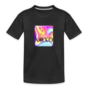 N.D XOXO Amour - T-shirt bio Premium Enfant - noir - Devant