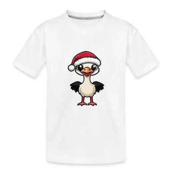 Bouquet Noël Noël - T-shirt bio Premium Enfant - blanc - Devant