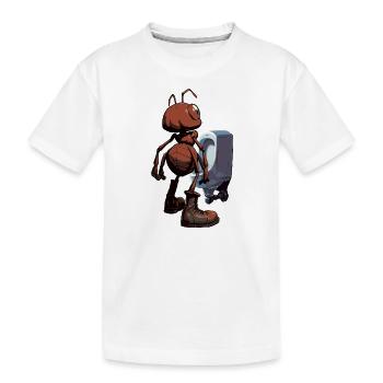 Pissamigo - Kids' Premium Organic T-Shirt - white - Front