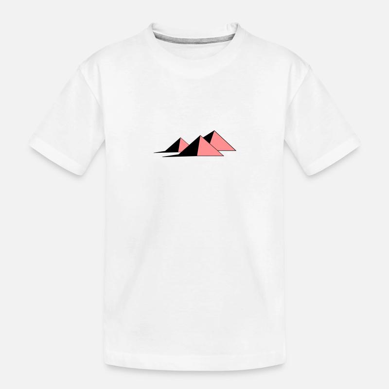 Pyramides - T-shirt bio Premium Enfant - blanc