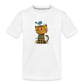 Amitié - T-shirt bio Premium Enfant - blanc - Devant