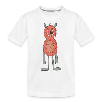 Monstres - T-shirt bio Premium Enfant - blanc - Devant