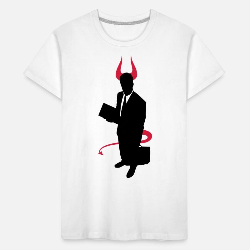 Business Devil Kids' Premium Organic T-Shirt