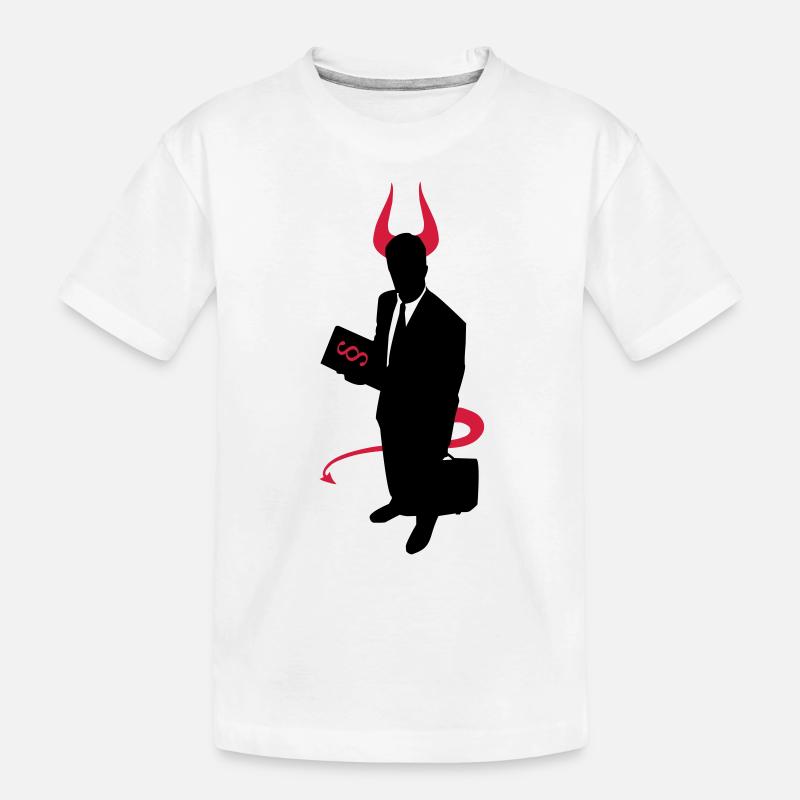 Devil's advocate - Kids' Premium Organic T-Shirt - white